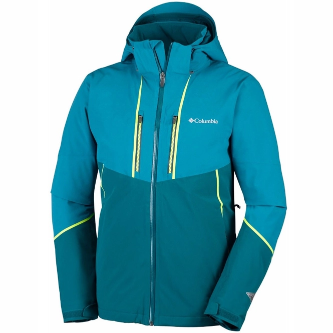 Ski Jacket Columbia Millennium Blur Men's Deep Water Deep Marine