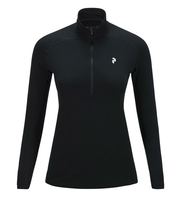 Ski Fleece Peak Performance Women Multi Half Zipper Back