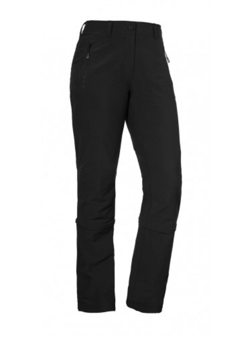 Trousers Schöffel Women Pants Regular Engadin Zip Off Black