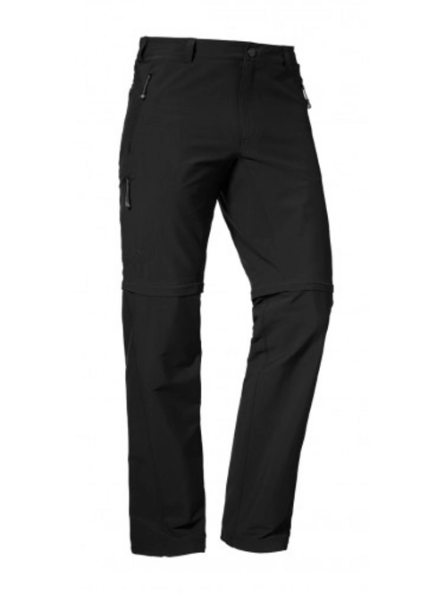 Trousers Schöffel Men Pants Regular Koper Zip Off Black