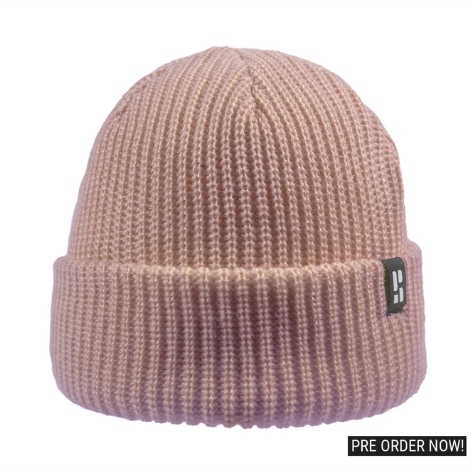 Hat Beanie Poederbaas Park Series Flip Old Pink