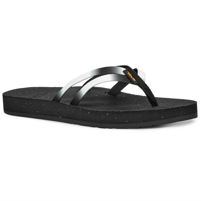 Flip Flops Teva Women Reflip Strappy Gradient Aura Black White