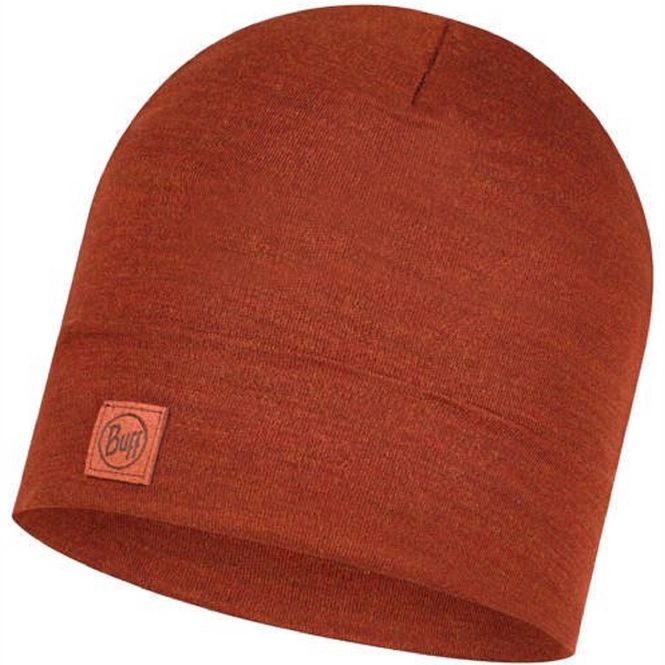Hat Buff Heavyweight Merino Wool Sienna