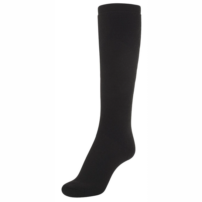 Ski Socks Woolpower Socks Knee High 400 Black