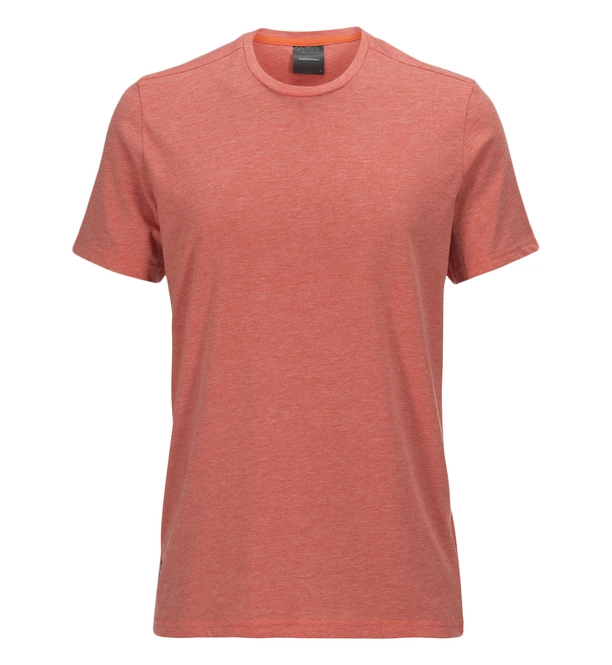 T-Shirt Peak Performance Men Civil Tee Orange Flow