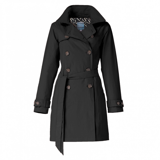 Raincoat Happy Rainy Days Trenchcoat Bowie Black 2020