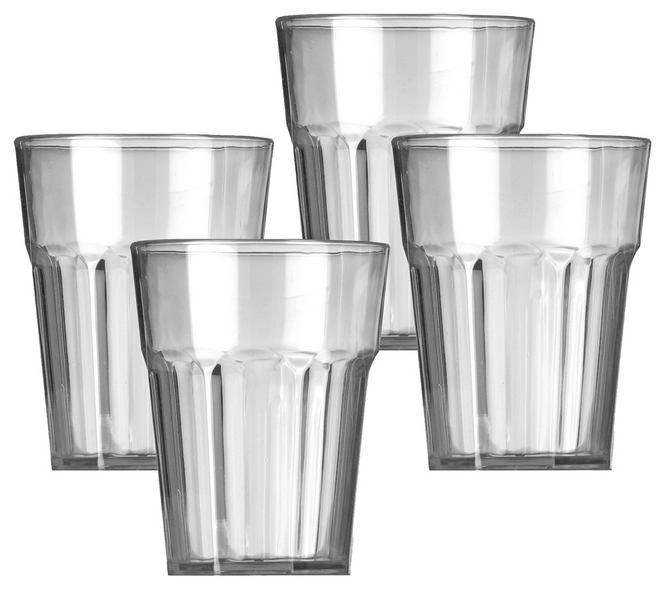 Travel Cups Vango Tumblers Clear (Set Of 4)