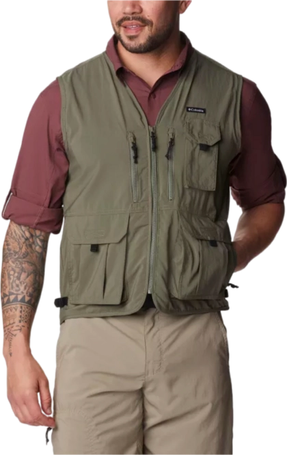 Vest Columbia Men Silver Ridge Utility Vest Stone Green