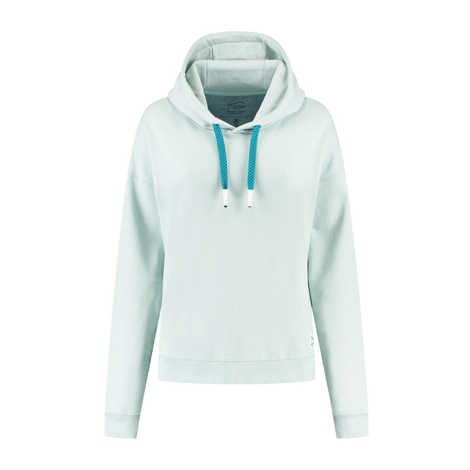 Hoodie Blue Loop Women's Blue Fleece Climbing Cord Sky Gray