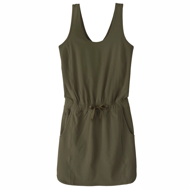 Dress Patagonia Women Fleetwith Dress Basin Green