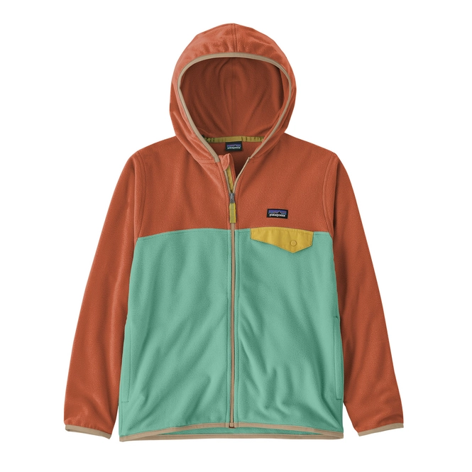 Zip Sweatshirt Patagonia Kids Micro D Snap T Jacket Early Teal