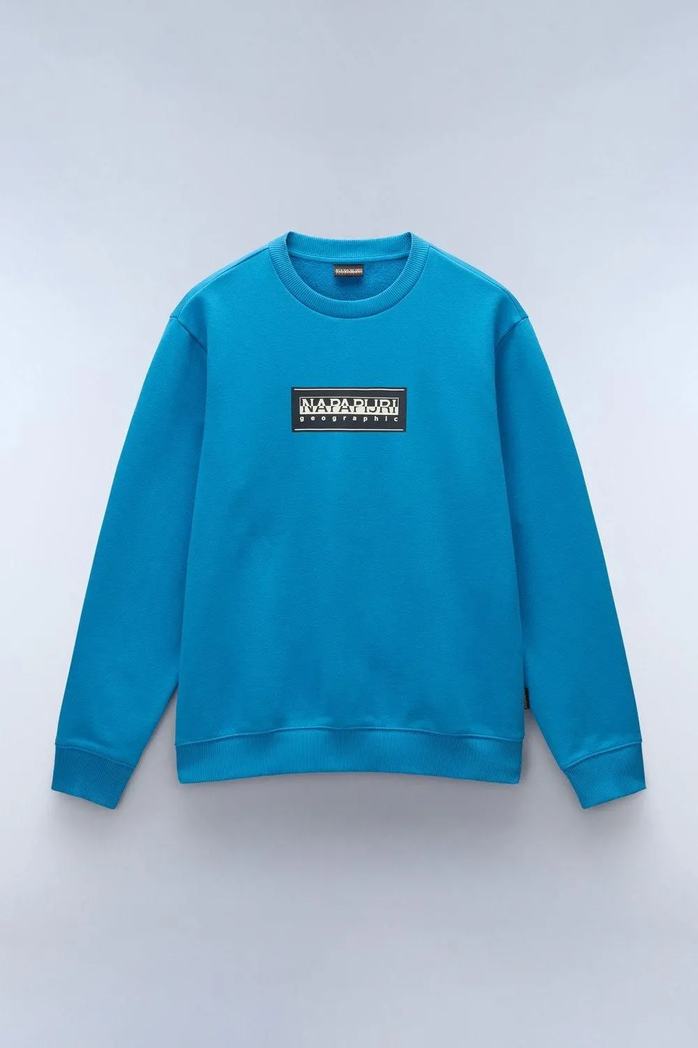 Balis Crew Neck Large Logo Sweatshirt Blue Sapphire