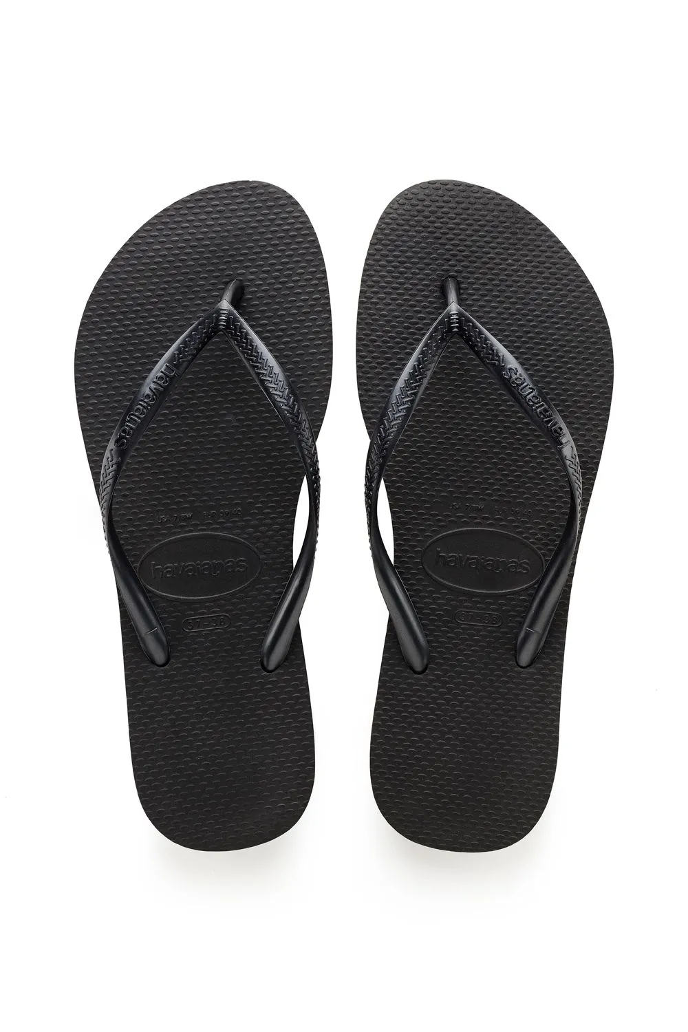 Slim Flip Flop Black
