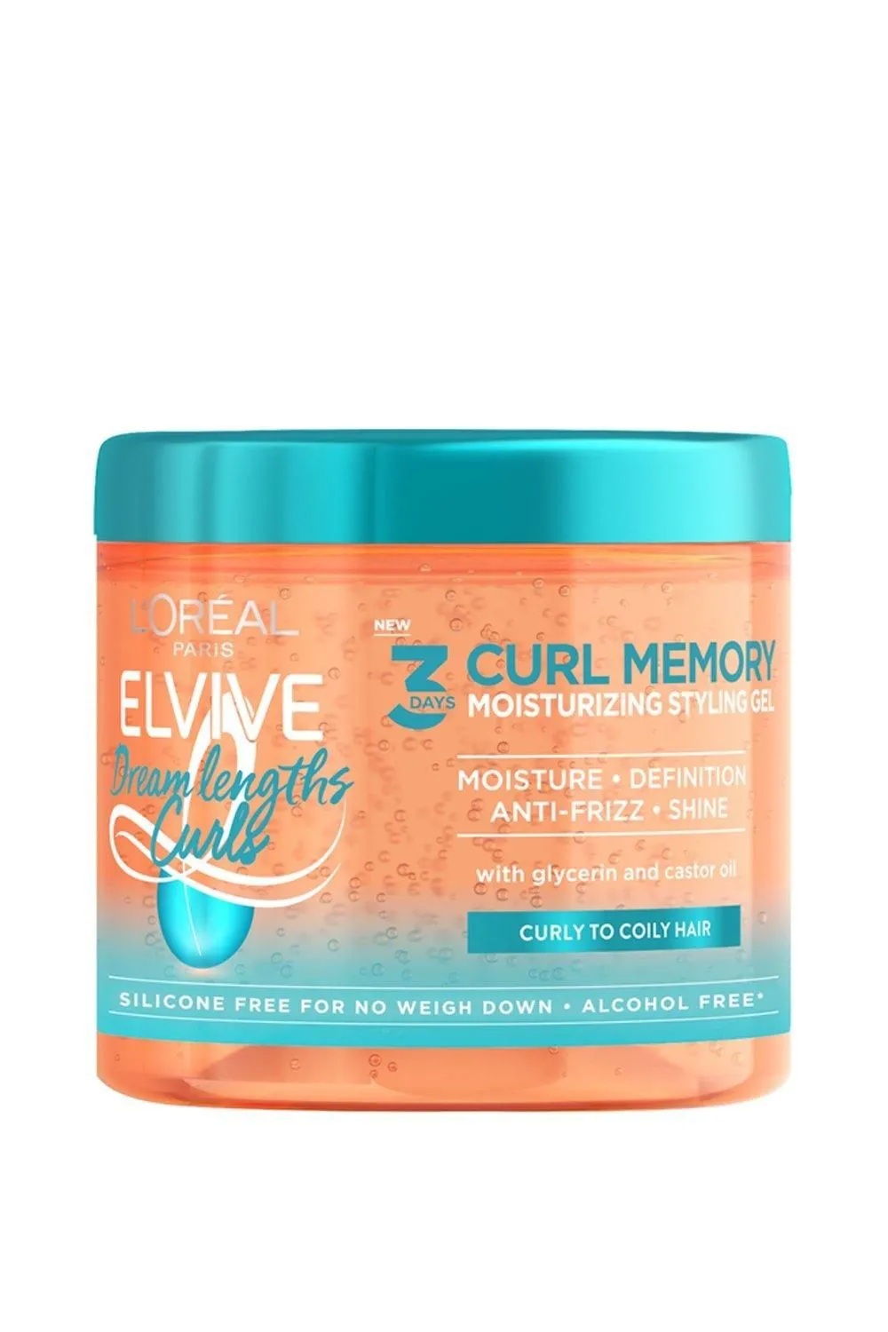 Elvive Dream Lengths Curls 3 Days Moisturising Styling Gel