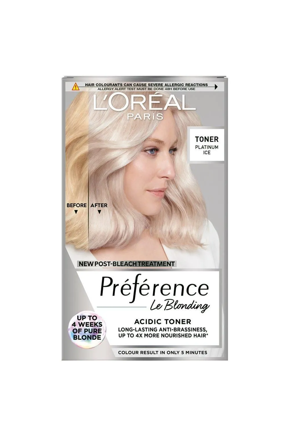 Préférence Le Blonding Acidic Toner - Platinum Ice